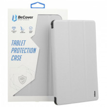 Чохол-книжка BeCover Ultra Slim Origami Transparent з кріпленням Apple Pencil для Apple iPad 10.2 2019/2020/2021 Gray (711099)