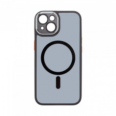 Чохол ArmorStandart Unit MagSafe SE для Apple iPhone 14 Black Orange (ARM75365)