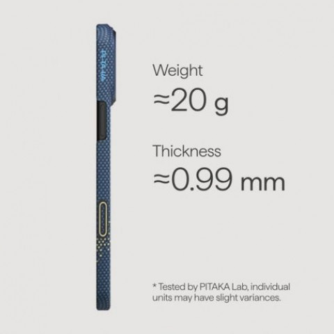 Чохол Pitaka Ultra-Slim Case для iPhone 17 Pro Max Milky Way Galaxy (KI1701MPM)