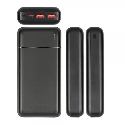 Портативний зарядний пристрій Rivacase, 20000 mA, RIVAPOWER VA2102 (Black)