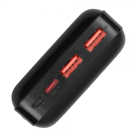 Портативний зарядний пристрій Rivacase, 20000 mA, RIVAPOWER VA2102 (Black)