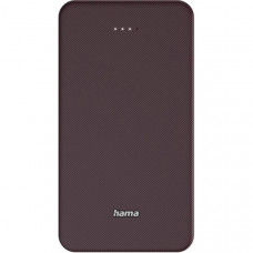 Акумулятор портативний літій-іонний Power Bank Hama 20000 мА·год, USB-C, USB-A, plum