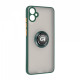 Чохол ArmorStandart Frosted Matte Ring для Samsung A05 (A055) Dark Green (ARM72761)