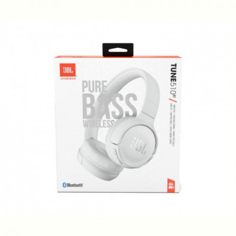 Bluetooth-гарнітура JBL Tune 510BT White (JBLT510BTWHTEU)