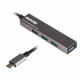 Концентратор USB Type-C Maxxter 4хUSB3.0 Dark Grey (HU3C-4P-02)