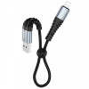 Кабель Hoco X38 USB - Lightning, 0.25м, Black (X38LB0.25)