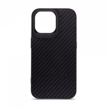 Чохол Harder Carbon Pattern для Apple iPhone 14 Pro Max Black (ARM76780)
