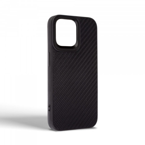 Чохол Harder Carbon Pattern для Apple iPhone 14 Pro Max Black (ARM76780)