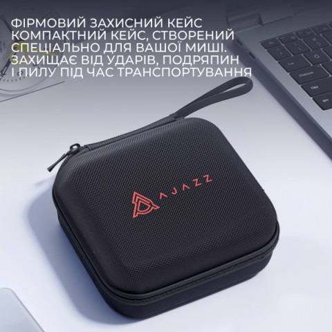 Бездротова миша Ajazz AJ139 Near Link V3 Pro+ Black (AJ139-NL-V3-PRO-B) Купити в Україні
