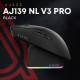 Бездротова миша Ajazz AJ139 Near Link V3 Pro+ Black (AJ139-NL-V3-PRO-B) Купити в Україні