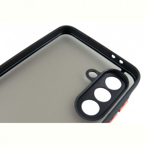 Чохол-накладка Dengos Matt для Samsung Galaxy A56 5G SM-A566 Black (DG-TPU-MATT-161)