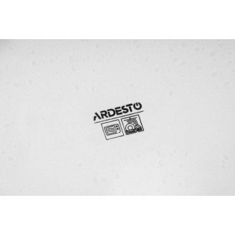 Тарілка десертна Ardesto Trento, 20.5см, кераміка, білий