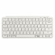 Клавіатура мембрана Keychron B1 Pro, USB/WL/BT, ivory white