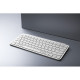 Клавіатура мембрана Keychron B1 Pro, USB/WL/BT, ivory white
