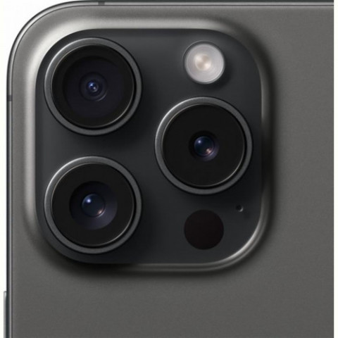 Смартфон Apple iPhone 15 Pro 128GB e-Sim Black Titanium (Відновлений / Близький до ідеального)