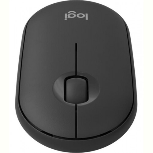 Мишка бездротова Logitech Pebble Mouse 2 M350s Graphite (910-007015)