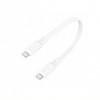 Кабель Foneng X107 USB Type-C - USB Type-C (M/M), 60W, 0.25 м, White (X107-CA-TCTC)