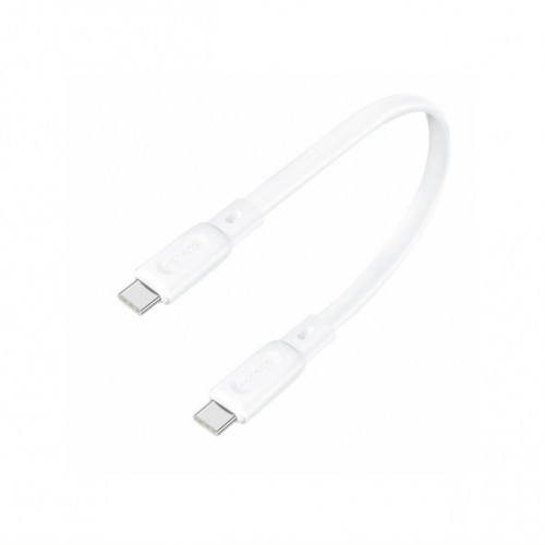 Кабель Foneng X107 USB Type-C - USB Type-C (M/M), 60W, 0.25 м, White (X107-CA-TCTC)