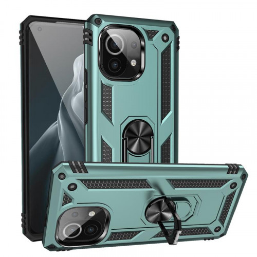 Чохол-накладка BeCover Military для Xiaomi Mi 11 Lite/Mi 11 Lite 5G/11 Lite 5G NE Dark Green (706645)