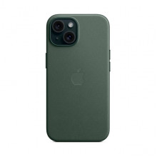 Чохол FineWoven Case with MagSafe Original for Apple iPhone 15 (OEM) - Evergreen (ARM71975)