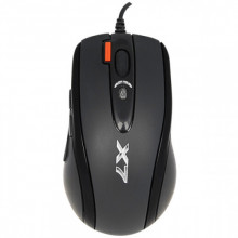 Мишка A4Tech X-718BK Black USB