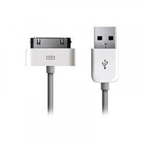 Кабель Atcom Data USB - Apple 30-pin (M/M), Iphone 3G/3GS/4 /4S Ipad, 1.8 м, білий (11206)