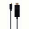 Кабель Cablexpert (A-CM-HDMIM-01) USB Type C - HDMI, 2 м, чорний