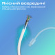 Кабель Promate USB Type-C - Lightning (M/M), 3 A, 27 W, 1.2 м, EcoLine-Ci120 White (ecoline-ci120.white)
