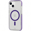 Чохол-накладка Tech21 Evo Crystal MagSafe для Apple iPhone 15 Amethyst (T21-10242)