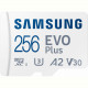 Карта пам`яті MicroSDXC 256GB UHS-I U3 V30 A2 Samsung Evo Plus + SD-адаптер (MB-MC256SA/EU)