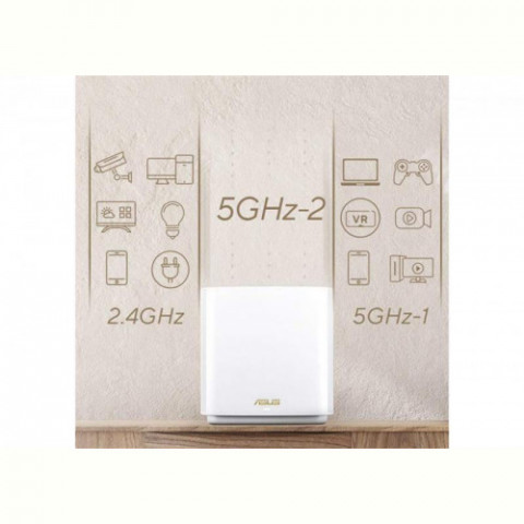 Wi-Fi Mesh система Asus ZenWiFi XT9 White 2pk (90IG0740-MO3B40)