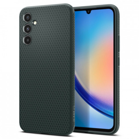 Чохол-накладка Spigen Liquid Air для Samsung Galaxy A34 5G SM-A346 Abyss Green (ACS06105)