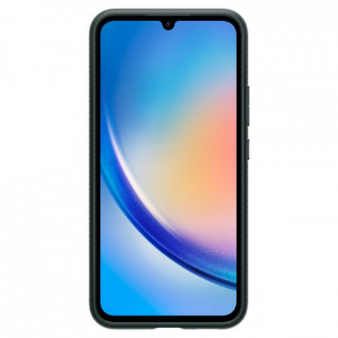 Чохол-накладка Spigen Liquid Air для Samsung Galaxy A34 5G SM-A346 Abyss Green (ACS06105)