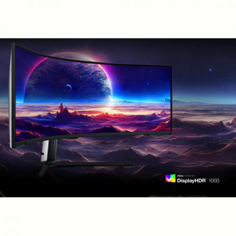 Монітор Samsung 57" Odyssey Neo G9 G95NC (LS57CG952NIXUA) Black/White Curved VA 240Hz