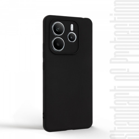Чохол ArmorStandart Matte Slim Fit для Xiaomi Redmi Note 14 4G Camera cover Black (ARM79723)
