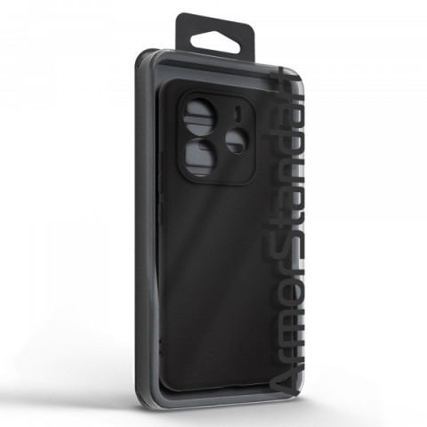 Чохол ArmorStandart Matte Slim Fit для Xiaomi Redmi Note 14 4G Camera cover Black (ARM79723)