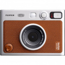 Фотокамера миттєвого друку Fujifilm Instax Mini EVO Hybrid Brown (16812508)