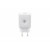 Мережевий ЗП 2Е Wall Charger USB-A Dual 2.4A White