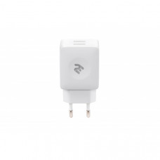 Мережевий ЗП 2Е Wall Charger USB-A Dual 2.4A White