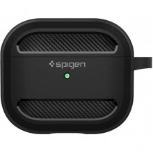 Чохол Spigen для AirPods 3 Rugged Armor, Matte Black