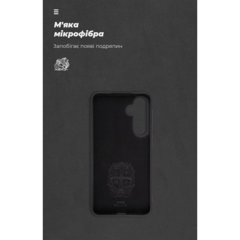 Чохол ArmorStandart ICON для Samsung A35 5G (A356) Black (ARM74319)