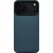 Чохол Pitaka Ultra-Slim Case для iPhone 17 Pro Twill Blue/Grey (KI1706BP)