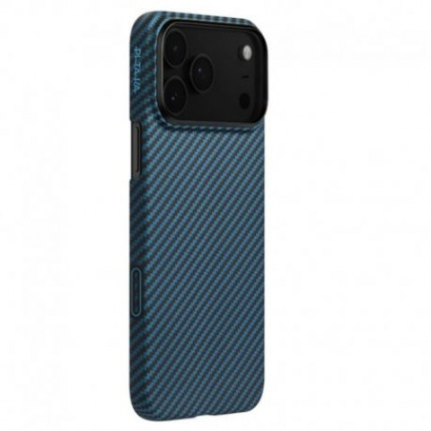 Чохол Pitaka Ultra-Slim Case для iPhone 17 Pro Twill Blue/Grey (KI1706BP)