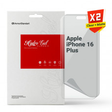 Набір гідрогелевої плівки ArmorStandart Clear + Matte для Apple iPhone 16 Plus (ARM80699)