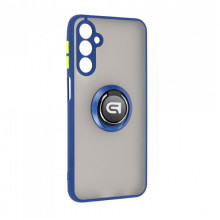 Чохол ArmorStandart Frosted Matte Ring для Samsung A25 5G (A256) Navy Blue (ARM73765)