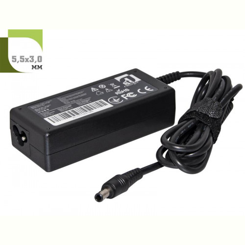 Блок живлення 1StCharger для ноутбука Samsung 19V 60W 3.16A 5.5x3.0 (AC1STSA60WA)