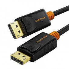 Кабель Cabletime DisplayPort - DisplayPort V 1.2 (M/M), 1.8 м Black (CD21K)