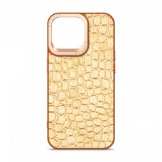 Чохол Harder Crocosaur для Apple iPhone 14 Pro Max Beige (ARM76727)
