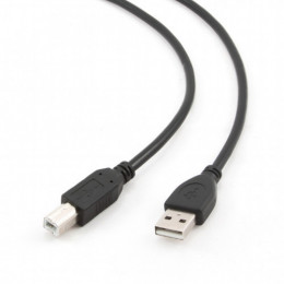 Кабель Cablexpert (CCBP-USB2-AMBM-15), USB - USB, 4.5м, преміум, Black