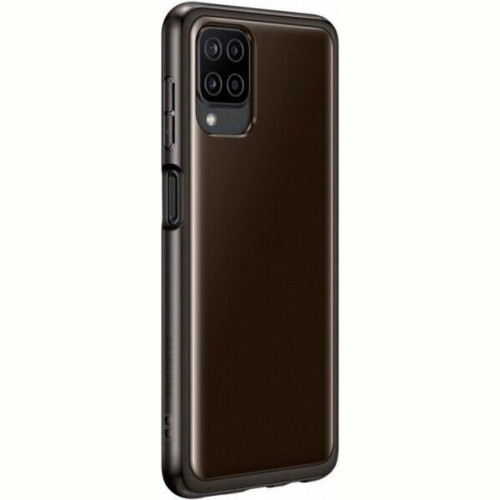 Чохол-накладка Samsung Soft Clear Cover для Samsung Galaxy A12 SM-A125/SM-A127 Black (EF-QA125TBEGRU)